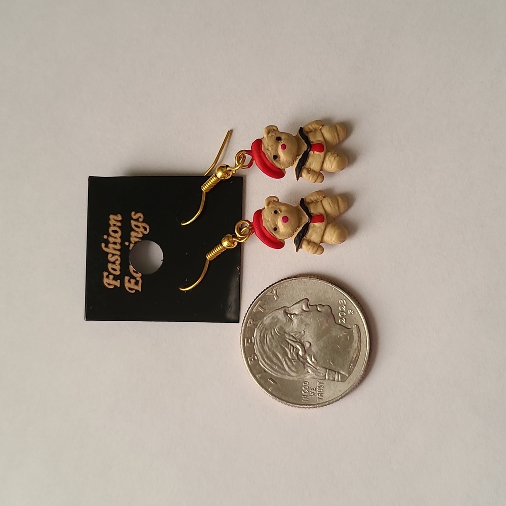 Teddy bears earrings